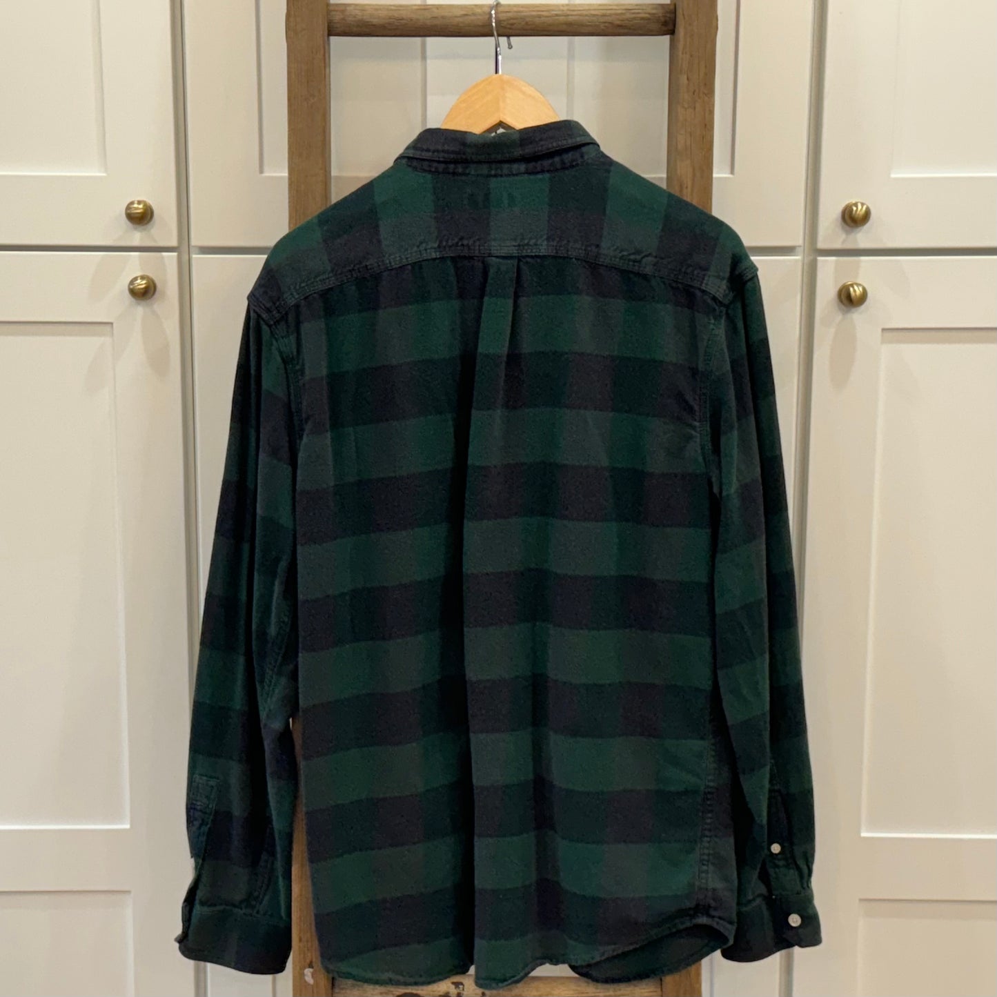 Gap Green Buffalo Check Flannel